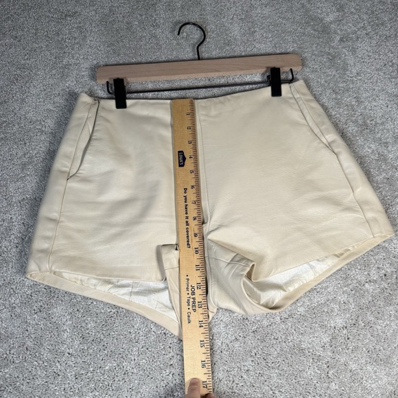 David Lerner Women's Large 100% Lambskin 3" Inseam Shorts Satin Lined READ‎ - Picture 4 of 12